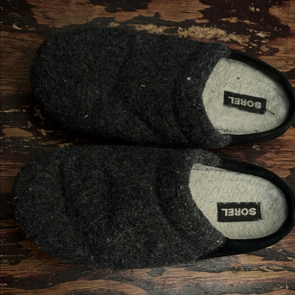 Sorel Men's Charcoal Gray Loafers